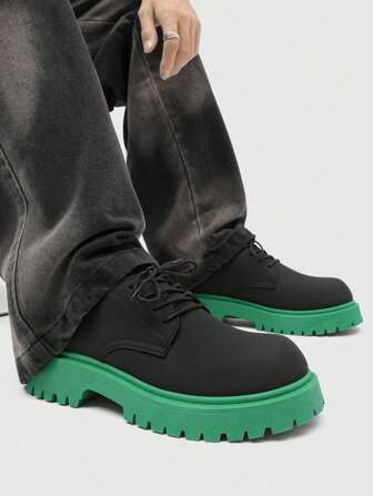 Men's Thick Sole Elevator Sneakers, Casual Work Shoes, Versatile Commuter Shoes, Formal Work Shoes, Outdoor Hiking Boots, Chunky Shoes