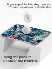 This Exquisite And Adorable Cartoon Marine Element Animal Protective Shockproof Case Features Patterns Of Sharks, Whales, Seashells, And Flowers. It Is Made Of Double-Sided Acrylic Crystal Clear Back Cover, Shock-Resistant And Durable, Suitable For 7th, 8th, And 10th Generation (10.2 Inch). It Has A Built-In Pen Slot, Supports Sleep/Wake Function, And Can Be Folded Into Multiple Stand Shapes. It Is An Ideal Choice For Holiday And New Year Gifts. - Multicolor - View 5