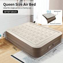 Colchón Inflable, Cama Automática De Inflado Para Senderismo - Beis - Ver 6