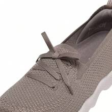 Skechers Women's Breathable Mesh Cushioned Slip-On Walking Sneakers - Taupe - View 3