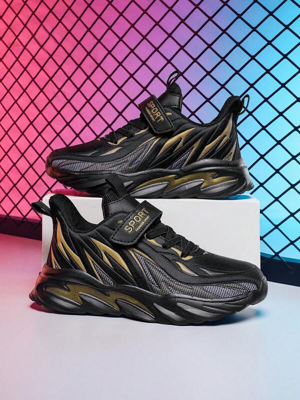 1 Par de Zapatillas de Correr de Malla de Baja Altura para Adolescentes, Parte Superior de Malla con Suela Suave, Ligero y Transpirable, Cierre Ajustable con , Adecuado para Uso Diario, Viajes, Deportes, Correr y Múltiples Escenarios