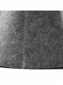 1PC Sauna Shower Cap, Simple And Stylish Felt Shower Cap - Multicolor - View 12