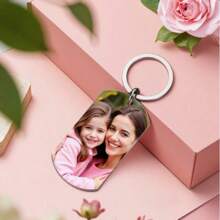 Customized Couple Photo Pendant, Cute Hanging Ornament, Creative Customized Car Keychain, Photo Customized Keychain, Pet Memorial Tag, Wedding Photo, Customized Couple Photo, Birthday Gift For Boyfriend, Birthday Gift For Girlfriend, Christmas Gift, Wedding Anniversary Gift, Valentine's Day Gift,Customized Keychains & Accessories,End Of Summer,Durable,Colorful,Cute,Adorable,Funny,Kawaii,Y2K,Stylish,Unisex,Casual,Custom,Personalized,Unique,Customized,Ideal Gifts For Him,Ideal Gifts For Her,Her,Boyfriend,Girlfriend,Family,Friends