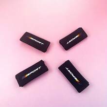 2pcs Car Roof Grab Handle Covers - Durable Polyester Material, Fits All Models, Interior Accessories, Enhance Grip And Style, Roof Handle | Sports Design | Polyester Protector Insulation, Galentines, Puppy, Carnival, Party Decorations, Women's Day, Travel Essentials, Wedding Favors, Y2k, Bedroom, Car Accessories Women, Kitchen Decor, Cute Stuff - Multicolor - View 8