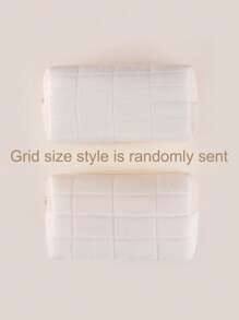 1/2/4pcs Portable Zipper Cosmetic Bag, Makeup Brush Holder, Travel Toiletry Bag, Multiple Colors And Styles Available, Multifunctional Large Capacity Makeup Pouch. Suitable For School And Office Use, Minimalist And Cute. Great Gift For Back To School, Valentine's Day, Birthday, Chinese New Year And Other Holidays, Also A Perfect Study Gift For Friends. - Multicolor - View 14