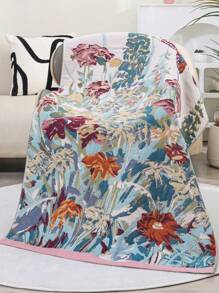 1条波西米亚风浴巾，柔软吸水亲肤，适合成人、情侣居家使用，速干大尺寸，可作毛巾/毯子/披肩，四季皆宜，尺寸可选80*160厘米、70*140厘米或76*155厘米，也适用于美容院、酒店、运动场所、家居等，是护肤浴巾的理想之选。