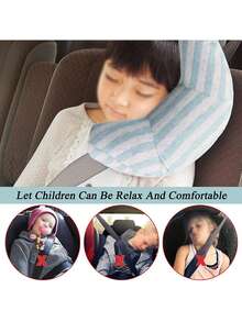 1pc Car Headrest Belt Pillow, Car Accessories Neck Pillow For Sleeping, Car Pillow - one-size - View 6