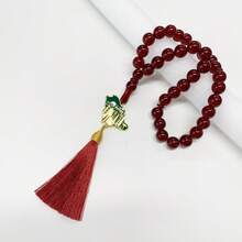 1 件圆形生命树设计阿拉伯 Tasbih Misbaha 伊斯兰祈祷珠，斋月开斋节的优雅配饰，日常穿着和派对，冥想和祈祷的传统精神珠宝 - 2 - 查看 11