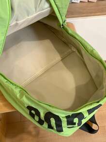 حقيبة ظهر كانفاس مغسول، سعة كبيرة، حقيبة ظهر موضة، حقيبة مدرسية، حقيبة ظهر للطلاب في المدارس الثانوية والجامعات، حقيبة سفر، حقيبة ظهر بطباعة أنيقة