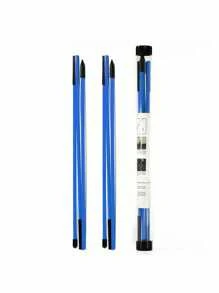 2pcs Golf Folding Alignment Sticks, Golf Direction Rods, Swing Practice Aids - Golf Ball Marker Alignment Sticks, Correction Rods, Multifunctional Training Kit
