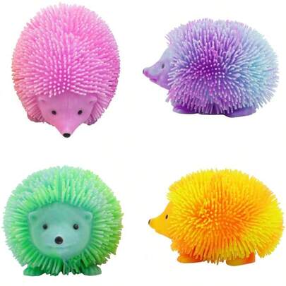 1/4/8Pcs Colourful Hedgehog Squeeze Sensory Ball,Simulation Long Hair Hedgehog Toys Stress Toys,Stress Toys,Cute Hedgehog Toys Party Favours,Stress Relief Toys & Squish Fidget Toys Sensory Balls For Goodie Bags Stuffed,Party Favours,Squeeze Toy,Fidget Toys,Party Favors Birthday Gifts,Gift Bag Stuffer,Pinata Filler,Christmas,Halloween,Valentine's Day,New Year,Carnival Gift,Random Color