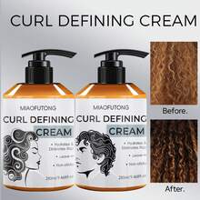 280ml 摩洛哥坚果油滋养卷发定型霜 - 深层保湿滋养发霜，适合波浪发和卷发 - 摩洛哥坚果油、蓖麻油、迷迭香精油 - 黃色 - 查看 17