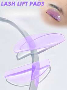 1 对软化睫毛提升垫，可重复使用睫毛提升垫，睫毛烫染或睫毛嫁接工具，用于眉毛染色和提升，睫毛工具 - 彩色 - 查看 1