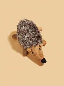 1pc Pet Hedgehog Plush Doll, Suitable For Cats And Dogs, For Pet Chewing, Playing, And Relieving Boredom