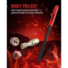 49 PC Thread Chaser Set Metric And SAE Thread Restorer Tool With 22 Taps 24 Dies 3 Thread Files Master Thread Cleaner Rethreading Kit In UNC UNF Metric Sizes - As Pic - View 5