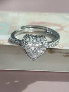 1 件可爱蝴蝶结可调节戒指，简约光滑素食戒指，时尚戒指，波西米亚海星个性化戒指 - 多色 - 查看 11