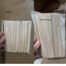 50/100pcs Disposable Wooden Hair Removal Wax Stick Woman Body Depilation Spatula Applicators Wood Beauty Tools, Hair Products And Accessories For Barber Salon Beauty Travel Essentials