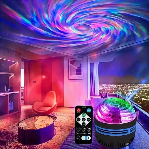 1 pezzo Luce atmosferica LED, illuminazione decorativa creativa per la casa, lampada da tavolo LED, luce proiettore - adatta per camera da letto, soggiorno, sala giochi, luce notturna compagna per il sonno - regalo di Natale