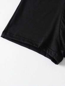 8 Peças Cuecas Masculinas com Alta Elasticidade e Respirabilidade, Shorts Boxer Básicos, Presente da Moda, Cuecas Plus Size para Homens - Multicolorido - Visão 4