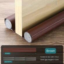 1pc 96cm/37.79in Bendable Non Stick Door Bottom Sealing Strip, Adjustable And Washable Door Bottom Seal,Windproof Bottom Sealing Strip, Soundproof Door Bottom Cleaning, Providing Effective Sound Insulation And Windproof Collision Protection - Multicolor - View 14