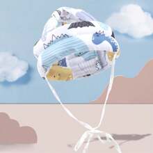 防撞头学步婴儿学步帽新款宝宝头枕防摔器头部透气保护垫婴儿头枕防摔器头部保护垫夏季防撞头学步宝宝四季幼儿帽 - 彩色 - 查看 12