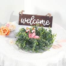 3pcs Artificial Eucalyptus Garland 3 Packs Fake Eucalyptus Greenery Garland Faux Hanging Plants Artificial Vines, 5.6 Feet/Strand For Wedding Backdrop Arch Wall Table Party Outdoor Festival Decor, Artificial Plants, Fall Decor, Wedding Decor, Wedding, Party Decor, Home Decor, Room Decor