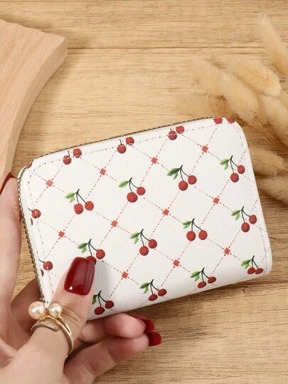 New Women's Minimalist Wallet Coin Bag Zipper Portable Short Bag For Women Wallet Mini Wallet Purse Wallet Fall Card Wallet Y2K