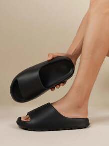 Damen Kokos Pantoffeln, dicke EVA rutschfeste und geruchshemmende Sohle, geeignet für Strand, Sommer Outdoor Tragen, Große Größen Stil Pantoffeln, dicke Sohle, geeignet für Strand, Sommer Outdoor Tragen, Große Größen