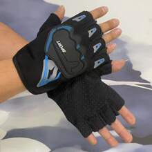 Breathable Half Finger Cycling Bicycle Gloves Waterproof Non-Slip Sports Gloves: Suitable For Fitness, Cycling, Rock Climbing And Outdoor Activities