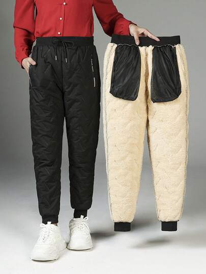 冬季大码女式加厚保暖内衬裤