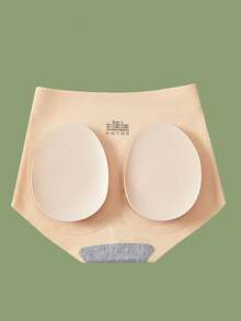 Women's Sexy Tummy Control Lift Butt Padded Shapewear Pants, Seamless Waist Slimming Peach Butt Leggings