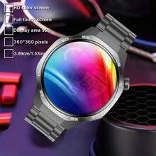 2025 New Men's Sports Fitness Smart Watch GT5 Pro, 1.53'' HD Display, Bluetooth Call, SOS, NFCaccess Compass, Altitude, Multi-Sport Modes Smartwatch, Heart Rate, Sleep Monitor Smart Watch For Women, Smartwatch GT4 Upgraded Version, For Android IOS - Multicolor - View 8