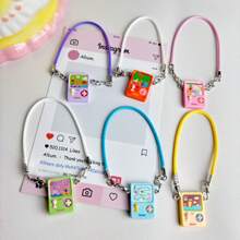 1/2/4pcs Mini Doll Accessory Pendant For Game Machine. Cute Puppy And Pig Small Crossbody Bag Mini Charm - Multicolor - View 10
