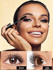 4pcs Volum' Express Colossals Washable Mascara, Volumizing & Curling, Waterproof, Creates Long & Curled Natural Lashes, Long-Lasting & Smudge-Proof