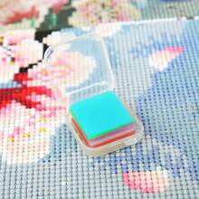 4 Boxes DIY Painting Glue Clay Set,Colourful Diamond Painting Wax With Storage Box For 5D Diamond Painting Embroidery Accessories - Multicolor - View 10