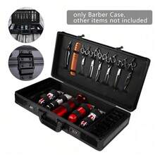YUNRUX Barber Travel Organizer Tool Box Case Scissors Hair Clipper Suitcase Clipper - A - 查看 9