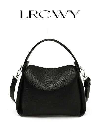 Women's Handbag, Fashion Minimalist Business Casual Tote Bag, Elegant Shoulder Bag, Black Bucket Bag