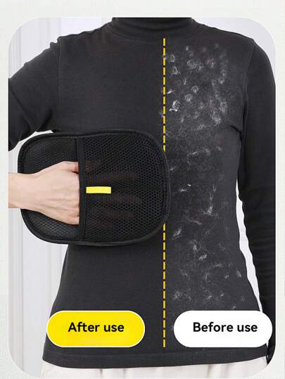 قفازات إزالة الشعر الكهربائي الساكن للحيوانات الأليفة، فرشاة الاتجاه! أداة إزالة شعر القطط والكلاب، امتصاص سريع، سهلة الارتداء والخلع، تنظيف وتصفيف بسهولة