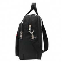 Large Nylon Men's Briefcase Executive Notebook Bag Black - màu đen - Xem 7