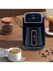 300 Ml Stainless Steel Coffee Maker, Semi-Automatic Coffee Maker With Cup Warmer, Turkish Coffee Maker, Espresso Machine