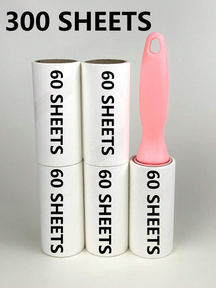 Extra-Sticky Lint Roller For Pet Hair Removal: 60 Sheets/Roll, Lint Remover,Ideal For Dog & Cat Owners, Perfect For Clothes & Furniture Cleaning - Black - View 39