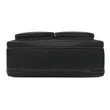 Large Nylon Men's Briefcase Executive Notebook Bag Black - màu đen - Xem 4