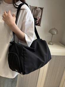 Grande zaino sportivo da yoga leggero, borsa da palestra impermeabile con scomparti separati per asciutto e bagnato, adatto per scuola, viaggio, pendolarismo, elementi essenziali per vacanze, borsa da viaggio, valigia, borsa da viaggio per donne