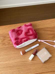 化妆包，适合婚礼和派对，化妆包，少女时尚礼物，旅行洗漱包，3D爱心图案化妆包，旅行化妆品收纳包，女士便携式化妆包，零钱包口红化妆品配件收纳包，女士旅行包，旅行洗漱包，包包，化妆包，化妆包，洗漱包，桌面收纳包，化妆包，化妆包，化妆袋，包包，梳妆台，化妆包，小化妆包，化妆袋，化妆包，大容量，大号化妆包，圣诞礼物，女士礼物创意