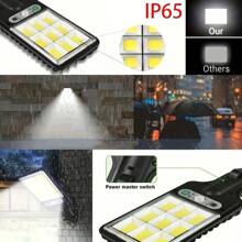 Innovative New 108 COB Solar Lights Outdoor, IP65 Waterproof & Wireless Design,With Convenient Remote Control Design And Eye-Catching Courtyard LED Wall Lights, Suitable For Garden/Patio/Garage/Driveway/Yard/Exterior Wall, Illuminating Every Dark Corner And Protecting You!