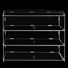 HOHOBLA Acrylic Display Case Countertop Bakery Display Case Cookie Candy Display Shelves Cabinet Showcase For Cupcake Donut Bakery ,Figure Display Case For Collectibles (3 Tiers) [Wonderful Gift For Family&Friends] - Clear - View 6