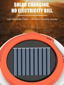 1pc/2pcs Solar Led Camping Light,Solar Powered Portable Rechargeable Camping Lanterns, Outdoor Lighting Lamp With Mobile Phone Charging Function,Multi-Functional Emergency Lamp - Phone Charger Handled LED Tent Light