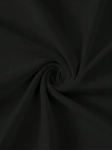 White Monster Funny Joke Man Friends T-Shirt - 黑色 - 查看 4