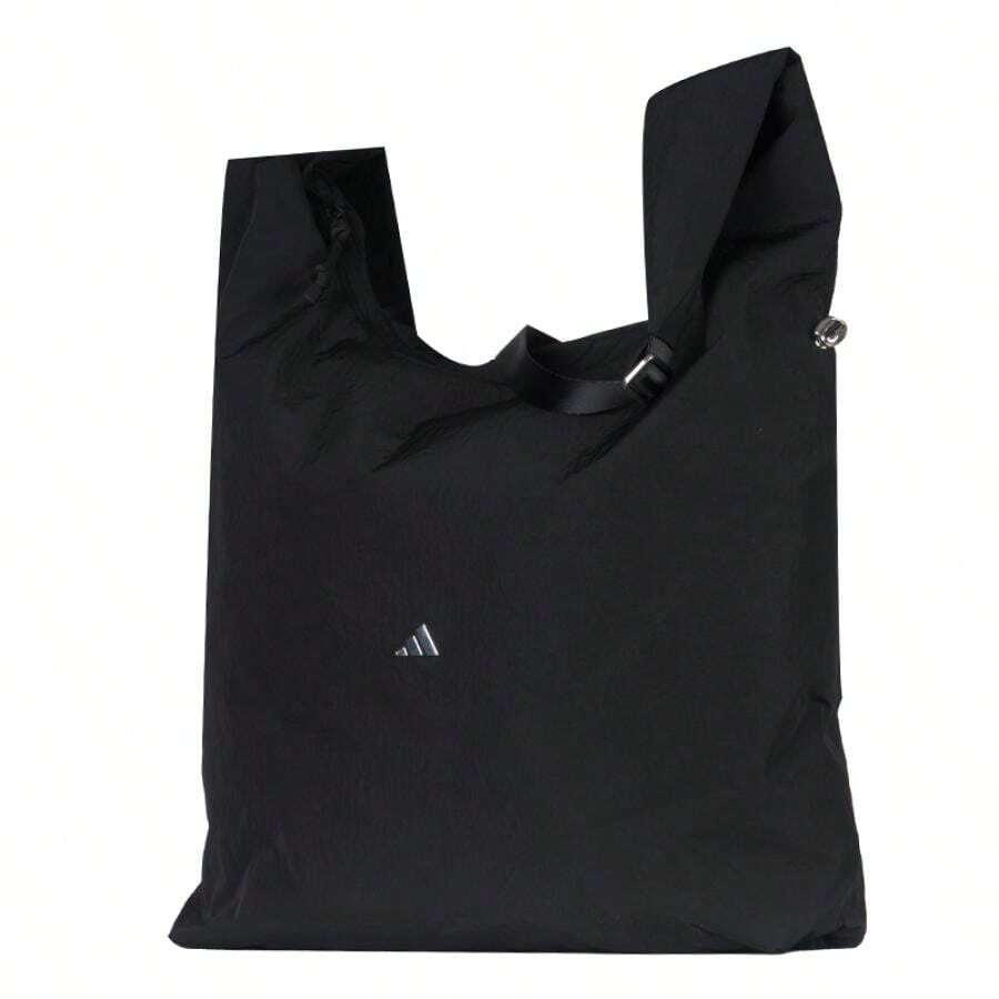 Adidas 女士斜背包W TOTE BAG單肩包斜跨包日常通勤包KC0233 - 黑色 - 查看 1