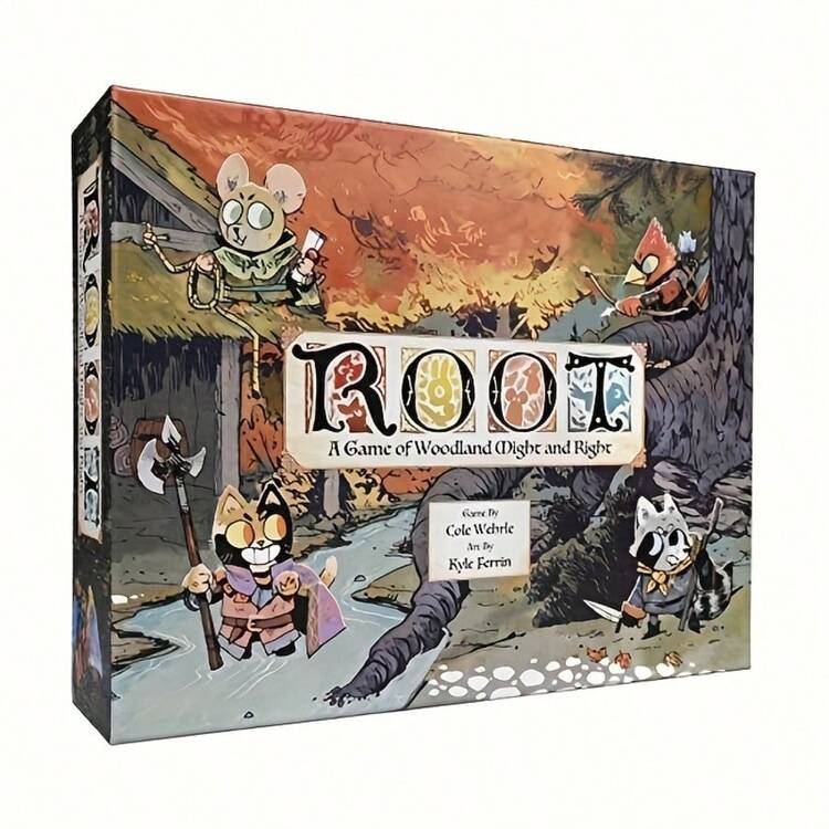 Leder Games Root, Juego de Cartas - Multicolor - Añade 3